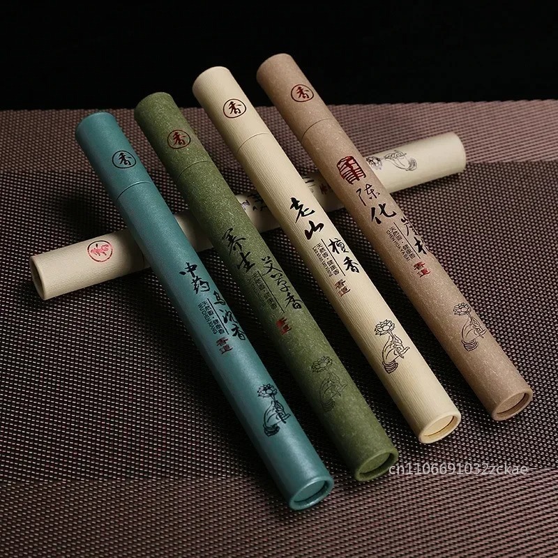 Home Fragrance Stick - ธูปไม้จันทน์ธรรมชาติแบบคลาสสิก 40 แท่ง ธูปจีนสำหรับนอนหลับ ธูปหอมสำหรับบ้าน กลิ่นหอมบำบัด