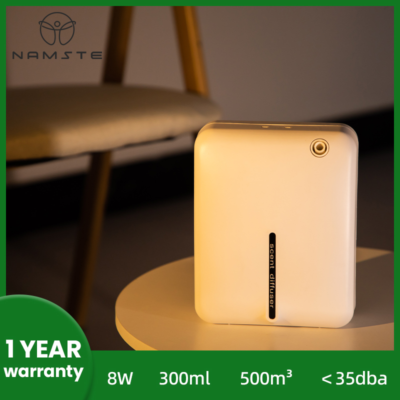 Home Fragrance Electric Diffuser - 500m3 300MLความจุเครื่องใช้ในบ้านAir Fresheners Aroma Diffuserน้ํามันหอมระเหยเครื่องฟอกอากาศกลิ่นหอมห้อง 8W