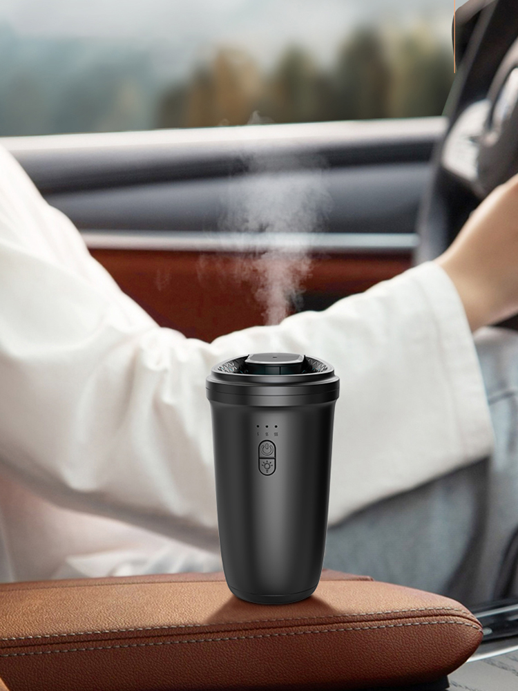 Home Fragrance Electric Diffuser - เครื่องกระจายกลิ่นหอมในรถยนต์ NAMSTE เครื่องเพิ่มความชื้นในอากาศในรถยนต์ เครื่องฟอกอากาศในรถยนต์ กลิ่นหอมปรับอากาศ ชาร์จด้วย