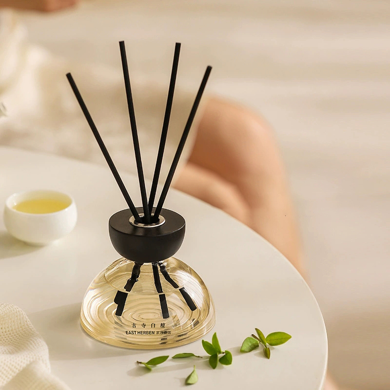 Home Fragrance Reeds - ขวดรีดดิฟฟิวเซอร์ขนาด 200 มล. พร้อมน้ำมันหอมระเหยกลิ่นดอกมะลิชุดกระจายกลิ่นหอมโรงแรมบ้านน้ำหอมปรับอากาศน้ำมันหอมระเหย
