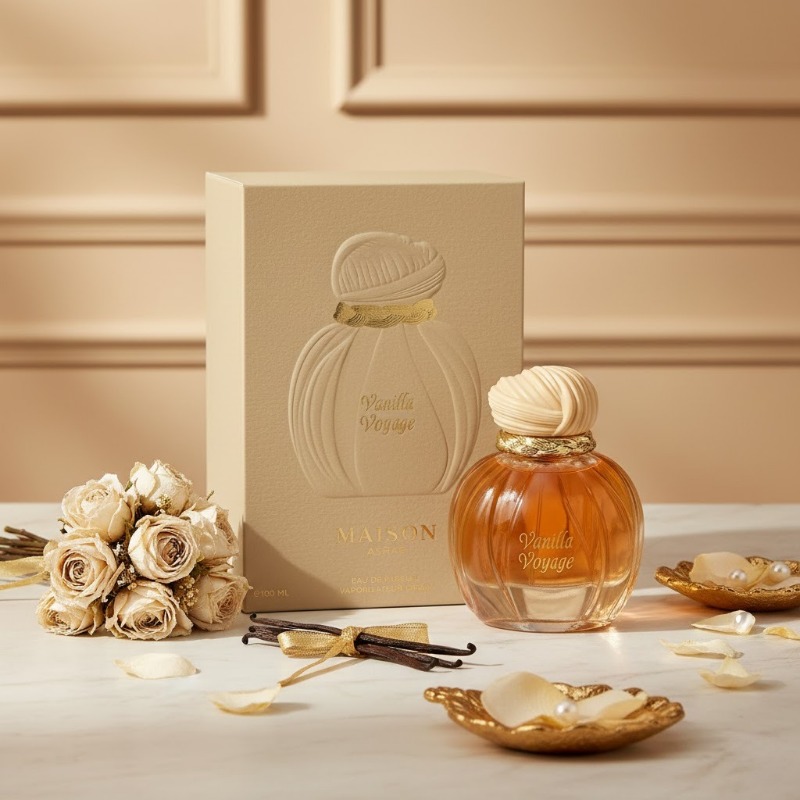 Home Fragrance Vanilla Musk - น้ำหอมโอเรียนทัลสวีท ขนาด 100 มล. สำหรับทุกเพศ กลิ่นหอมติดทนนาน