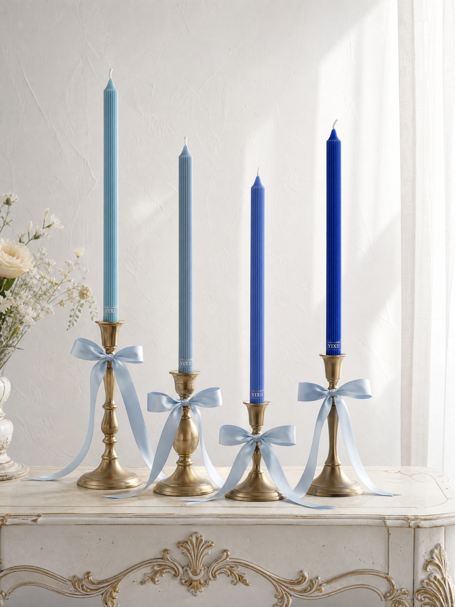 ชุดเทียนหอมอโรมาเธอราพีทรงเสาโ - Home Fragrance No 4 บทวิจารณ์และราคา