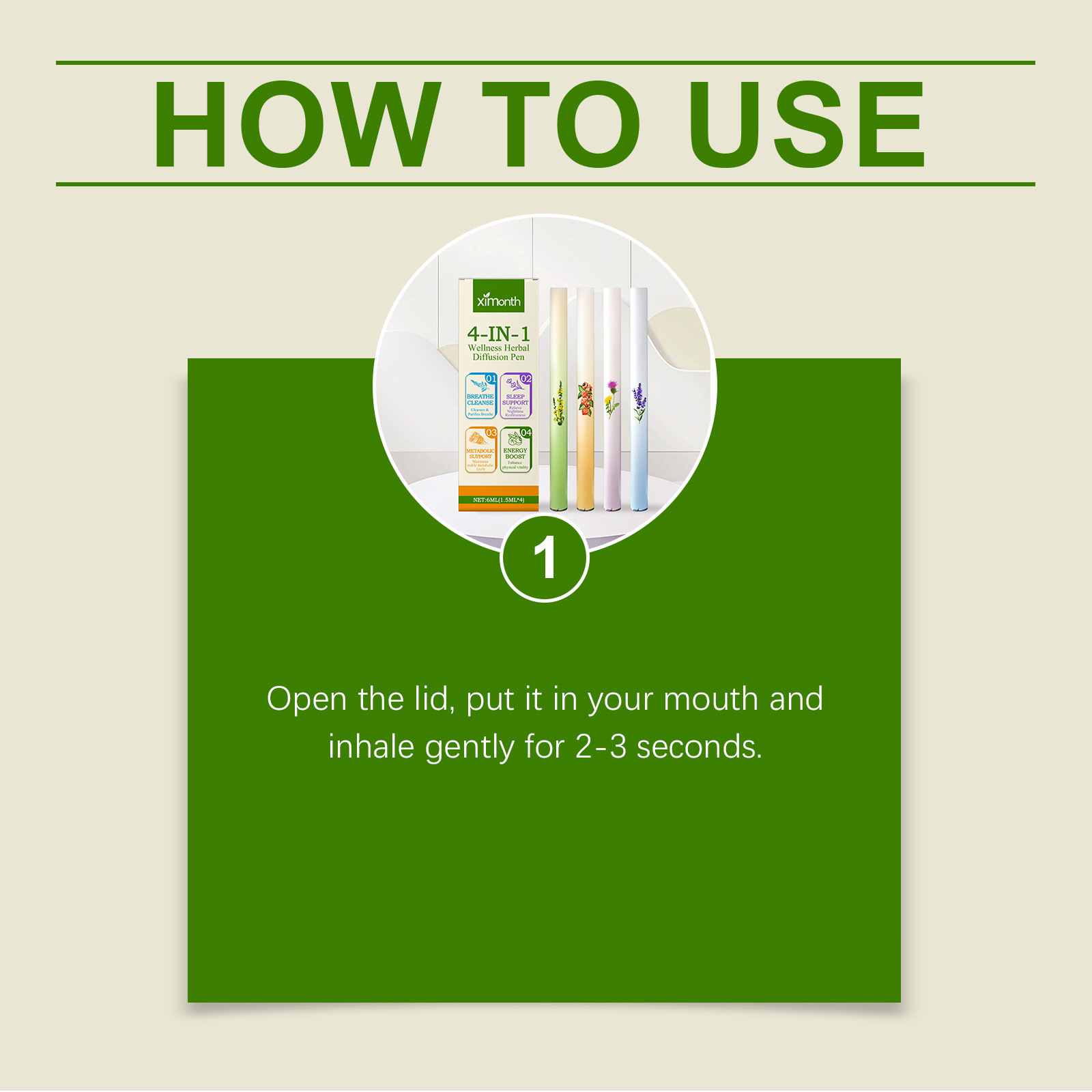 ปากกาปรับอากาศ 4 in 1 สมุนไพรเ - Home Fragrance Stick บทวิจารณ์และราคา