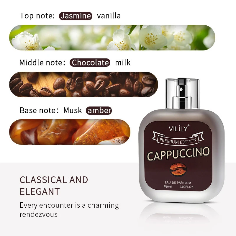 60ml ช็อกโกแลต Cappuccino Eau  - Home Fragrance Vanilla Musk บทวิจารณ์และราคา