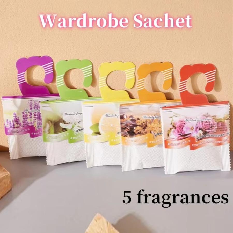 5pcs ตู้เสื้อผ้ากลิ่นหอมซองกลิ - Home Fragrance Janzen บทวิจารณ์และราคา