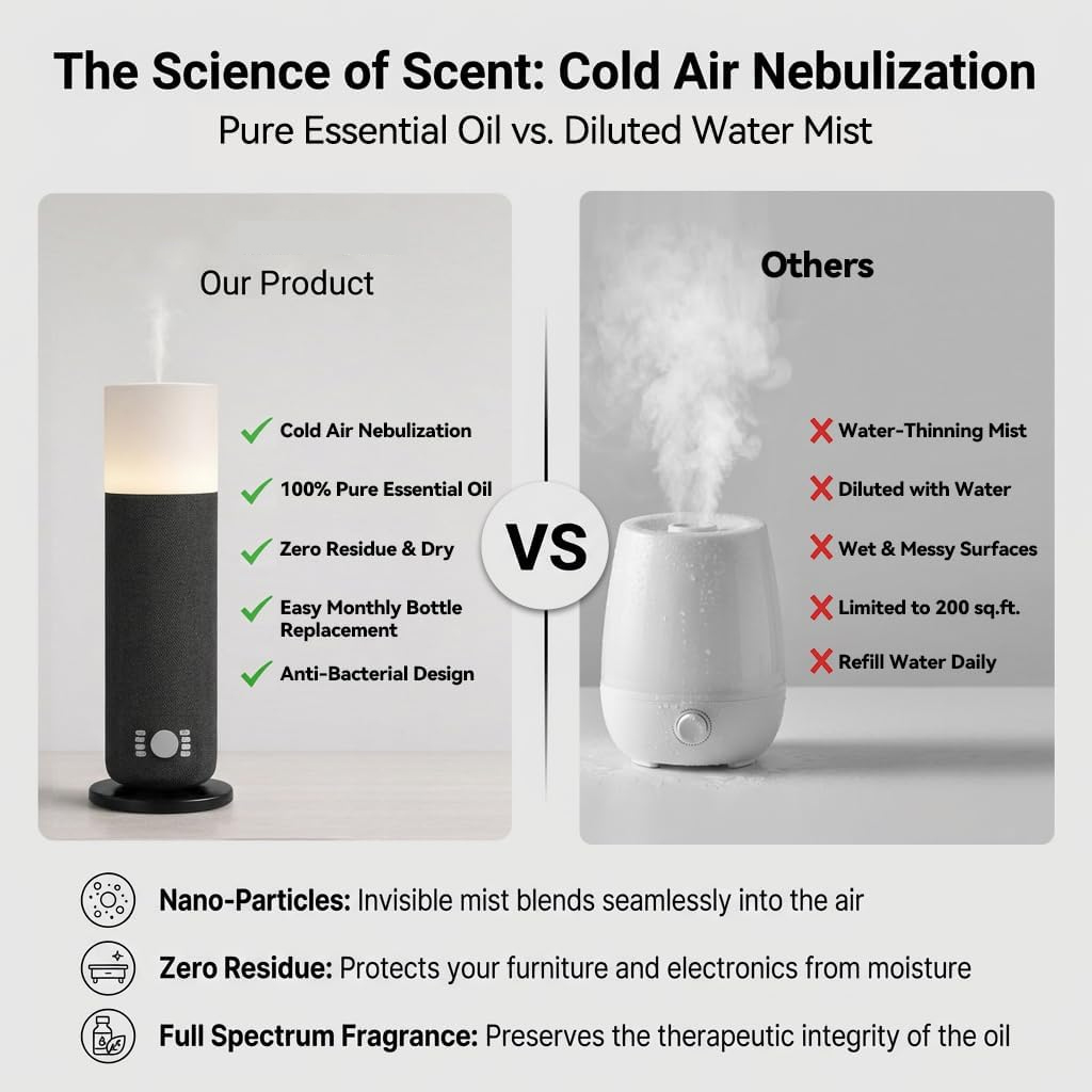 เครื่องกระจายกลิ่นหอม NAMSTE 1 - Home Fragrance Electric Diffuser บทวิจารณ์และราคา